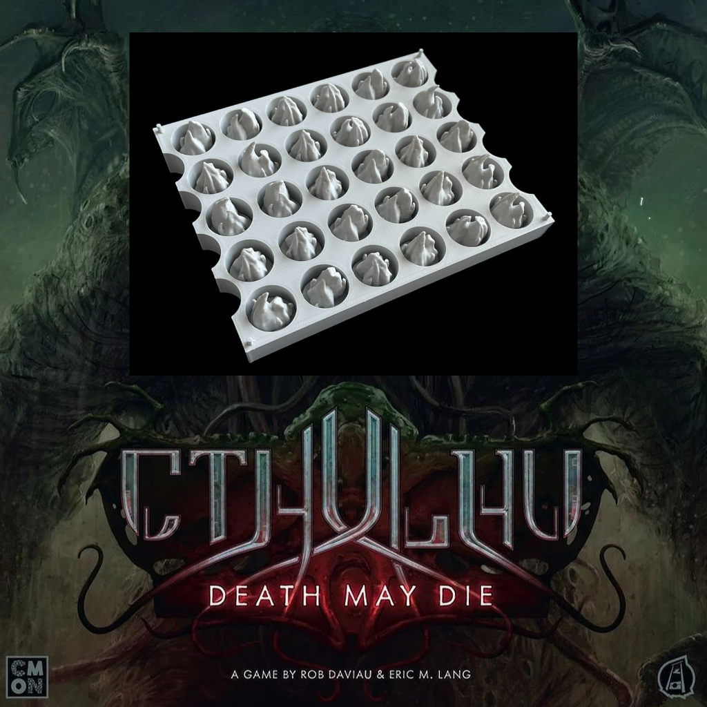 Cthulhu: Death May Die - Fire Token Holder v4