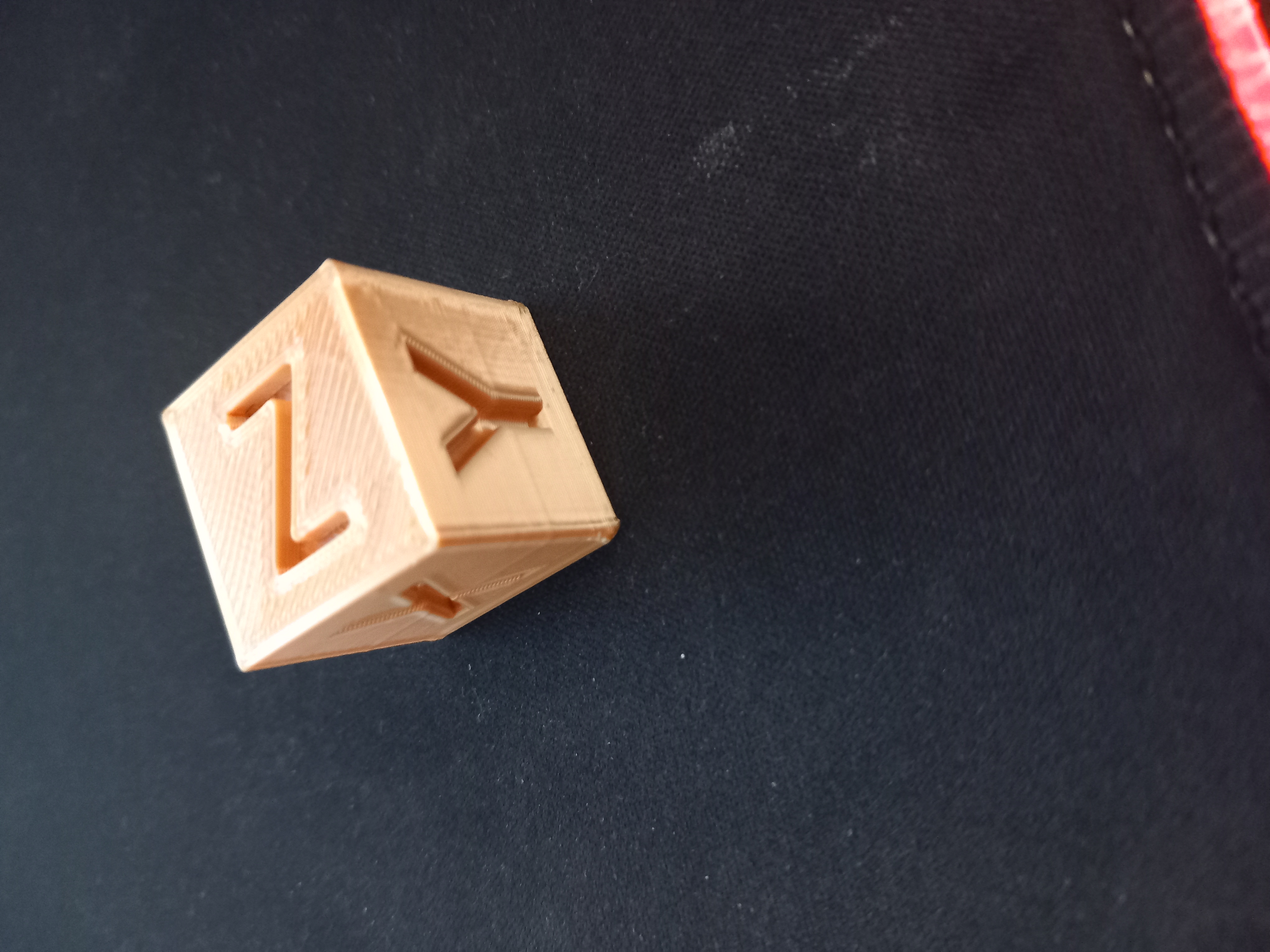 simple calibration cube