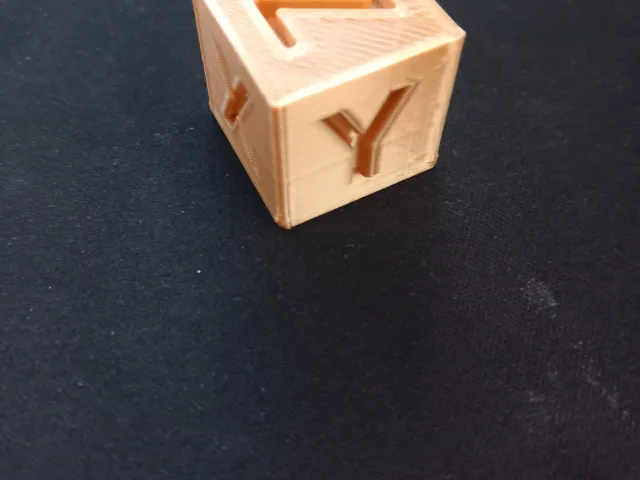simple calibration cube