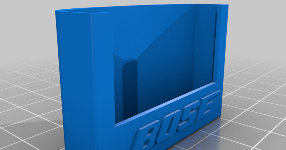 Bose Soundbar Remote Holder by JJReinem Download free STL model
