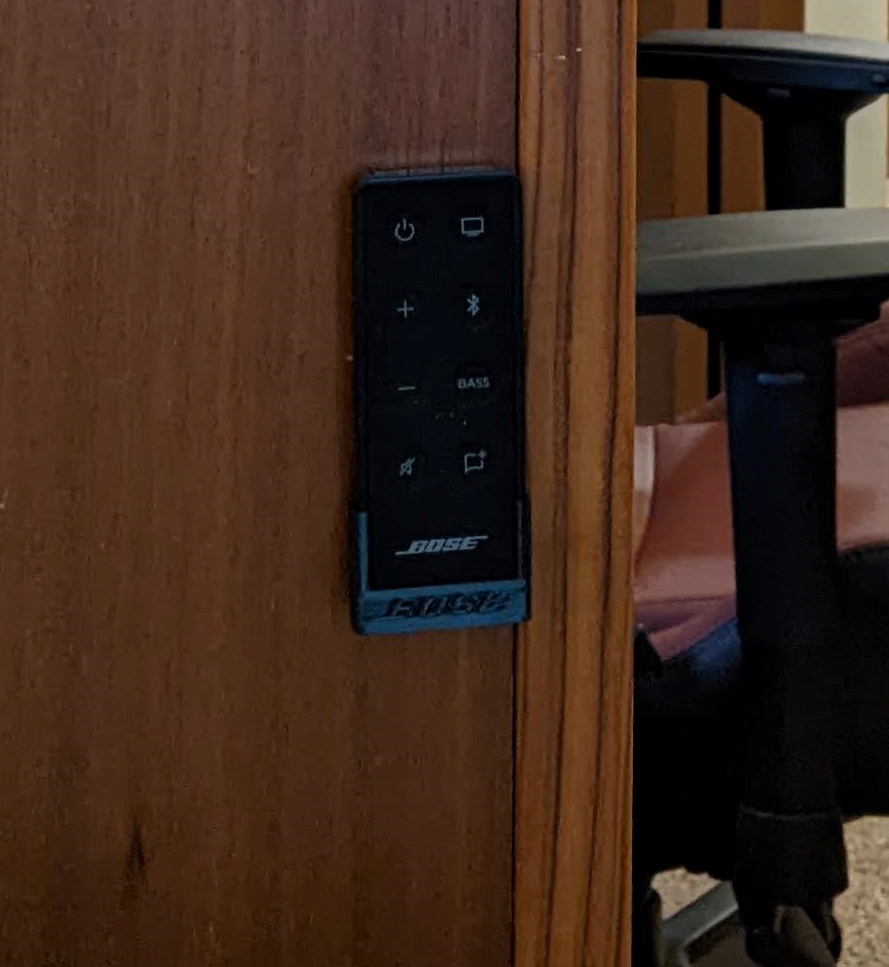 Bose Soundbar Remote Holder by JJReinem Download free STL model