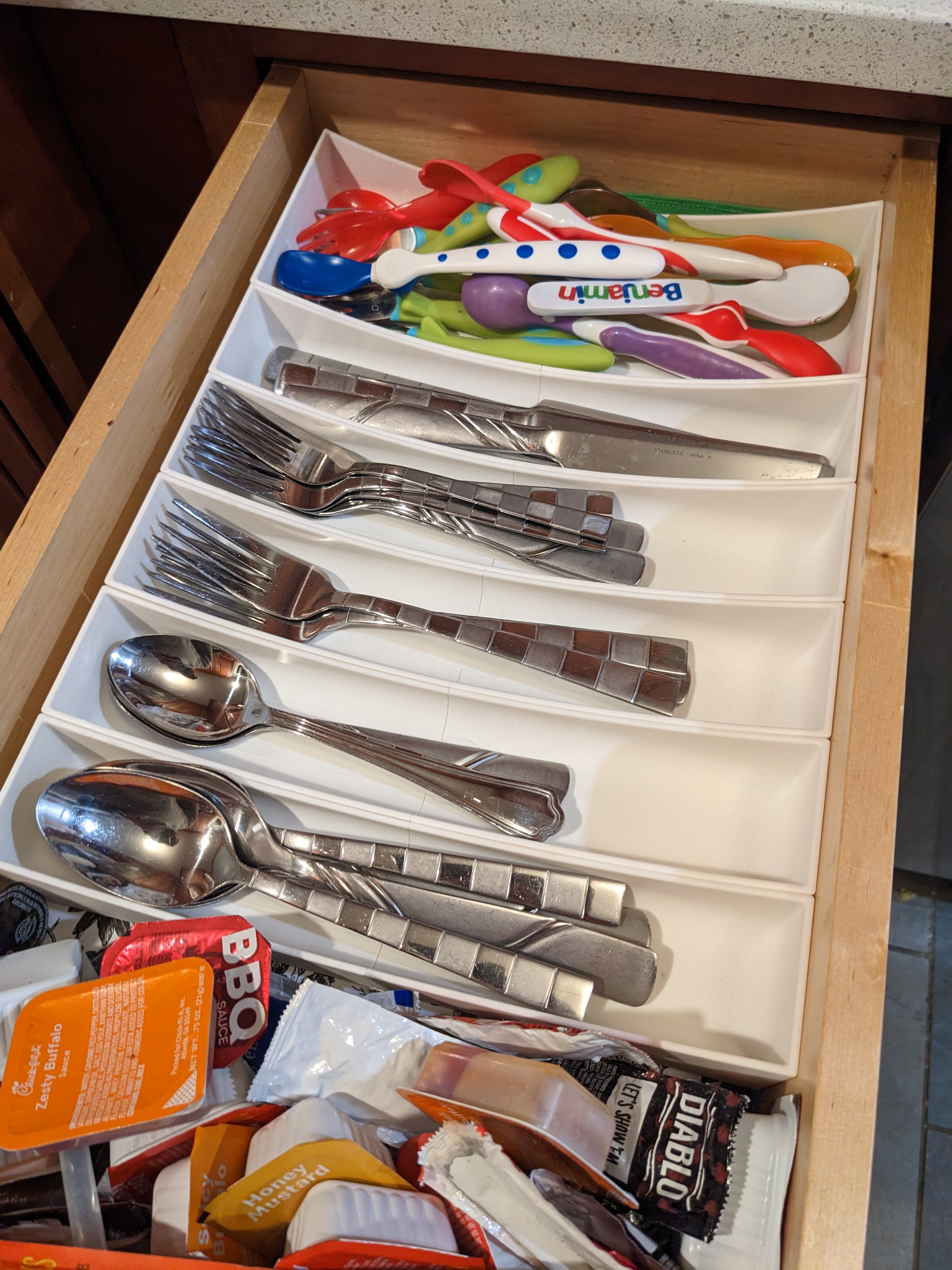Silverware Organizer Containers — miniatura 3
