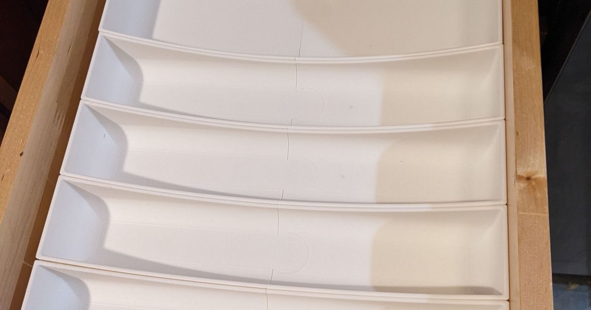 Silverware Organizer Containers by jetpacmonkey Download free STL