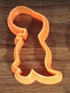 Cookie cutter tyranosaurus