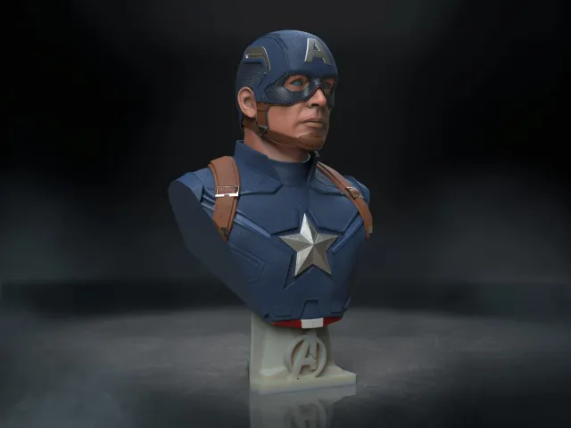 Captain America Bust