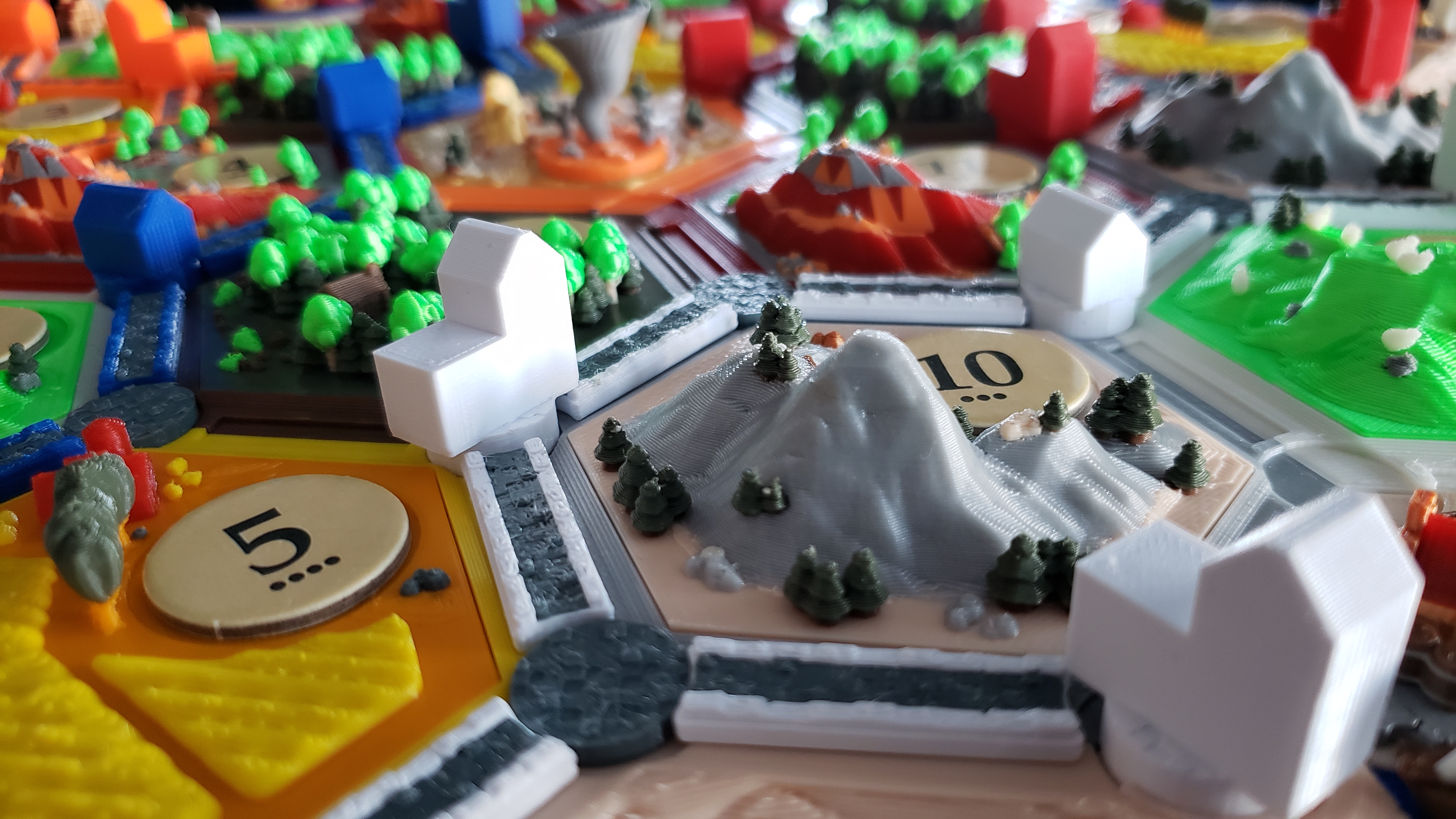 Catan Settlements and Cities