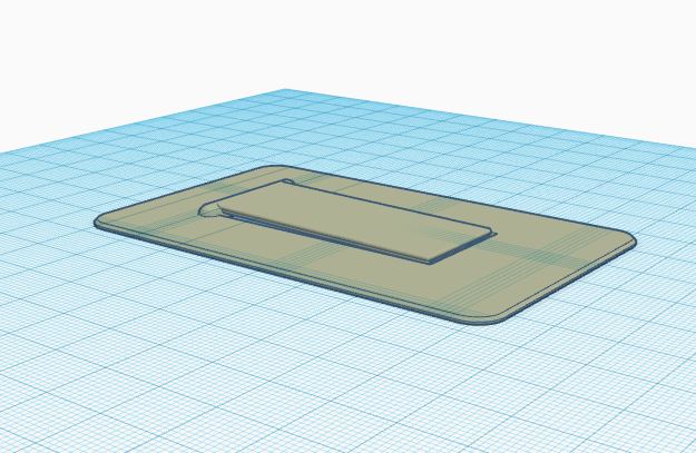Low Profile Credit Card Money-Clip