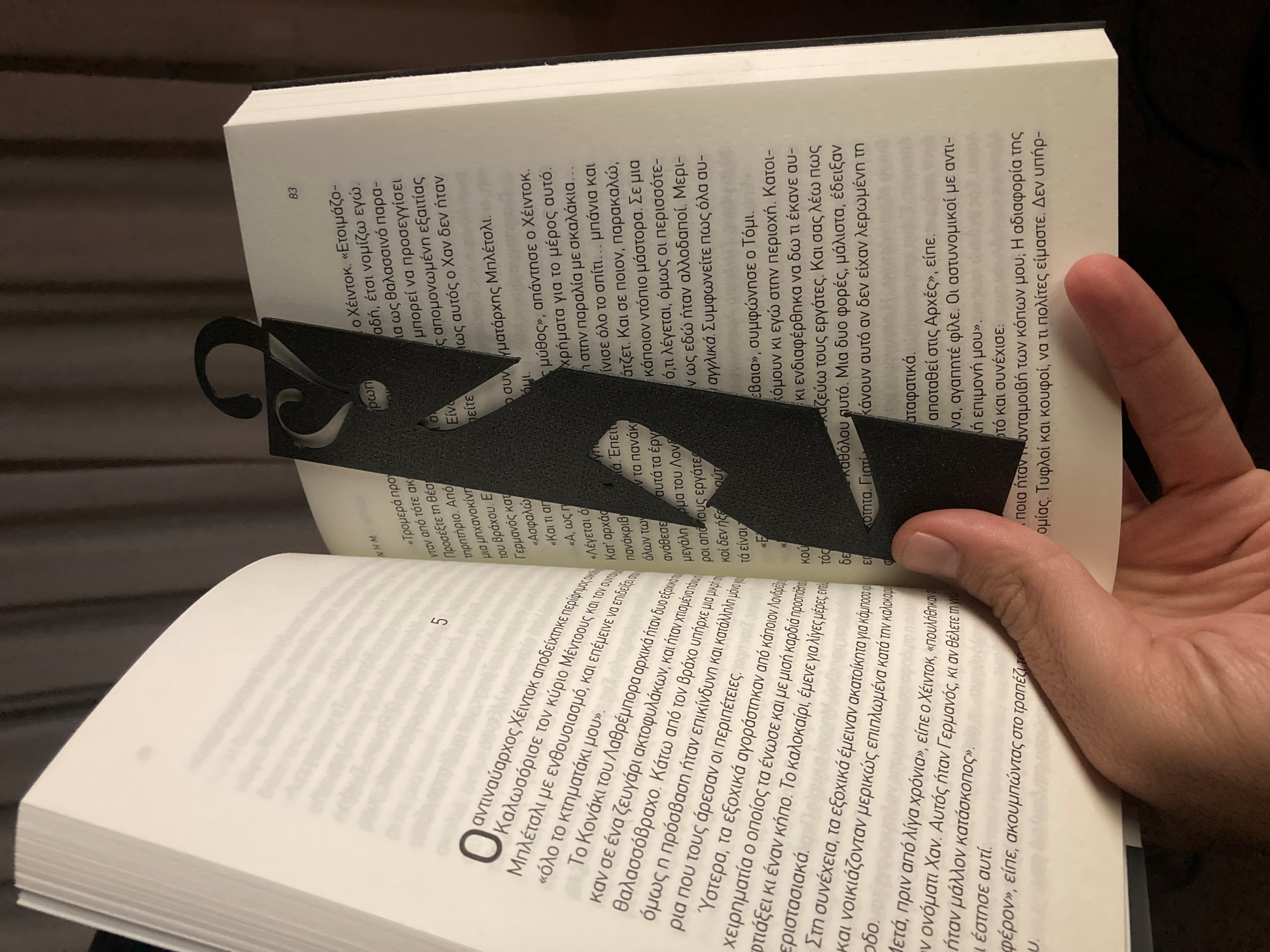 Bookmark - thriller books