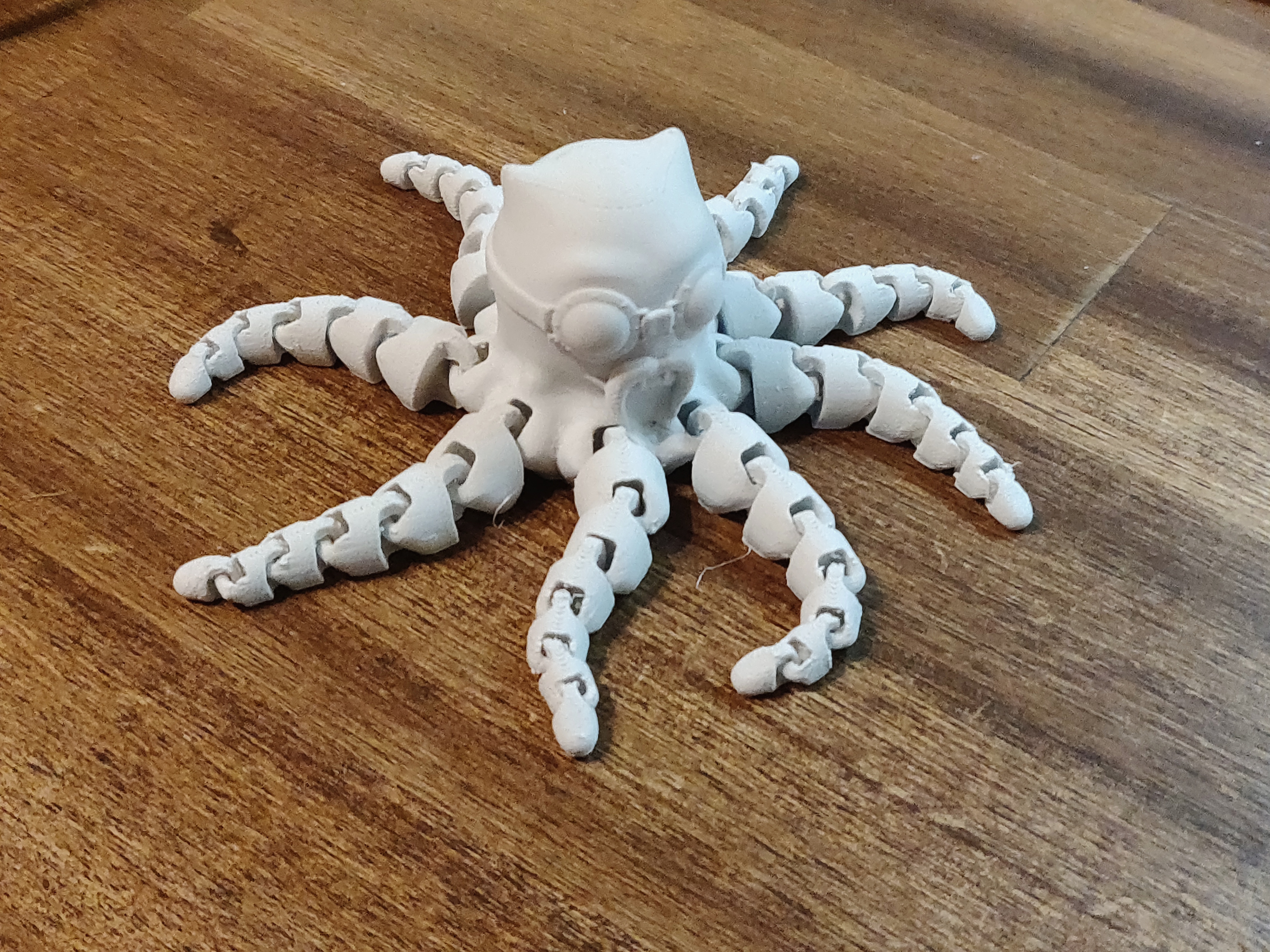 Cute Articulated Steampunk Octopus