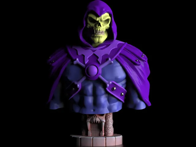 Skeletor Bust
