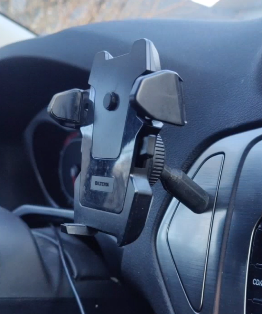 Strong Universal Phone Holder Mount (tested) 3D model