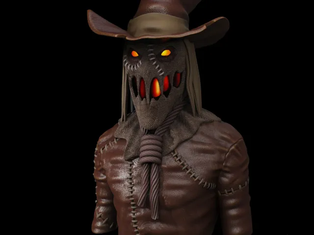 Scarecrow Bust
