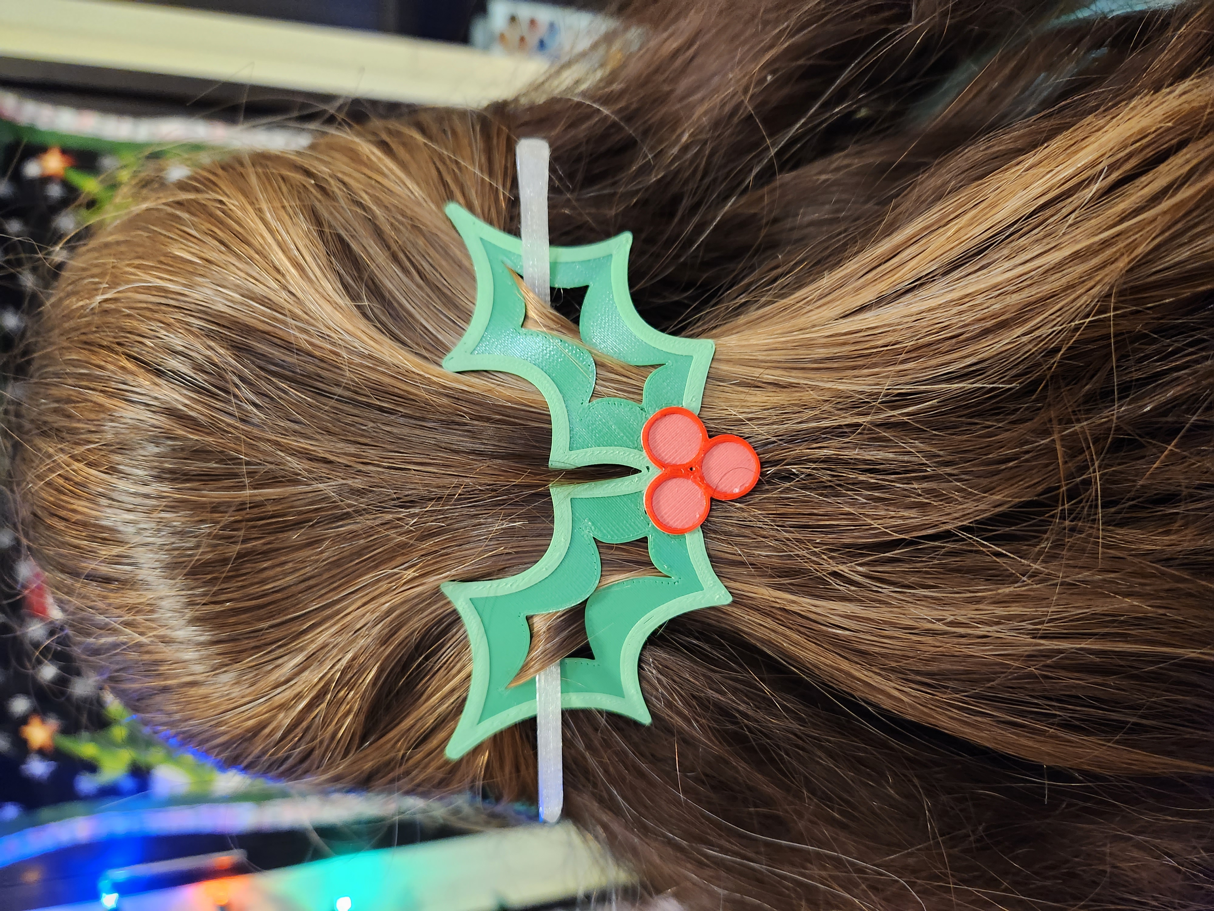 Christmas Holly Hair Accessory