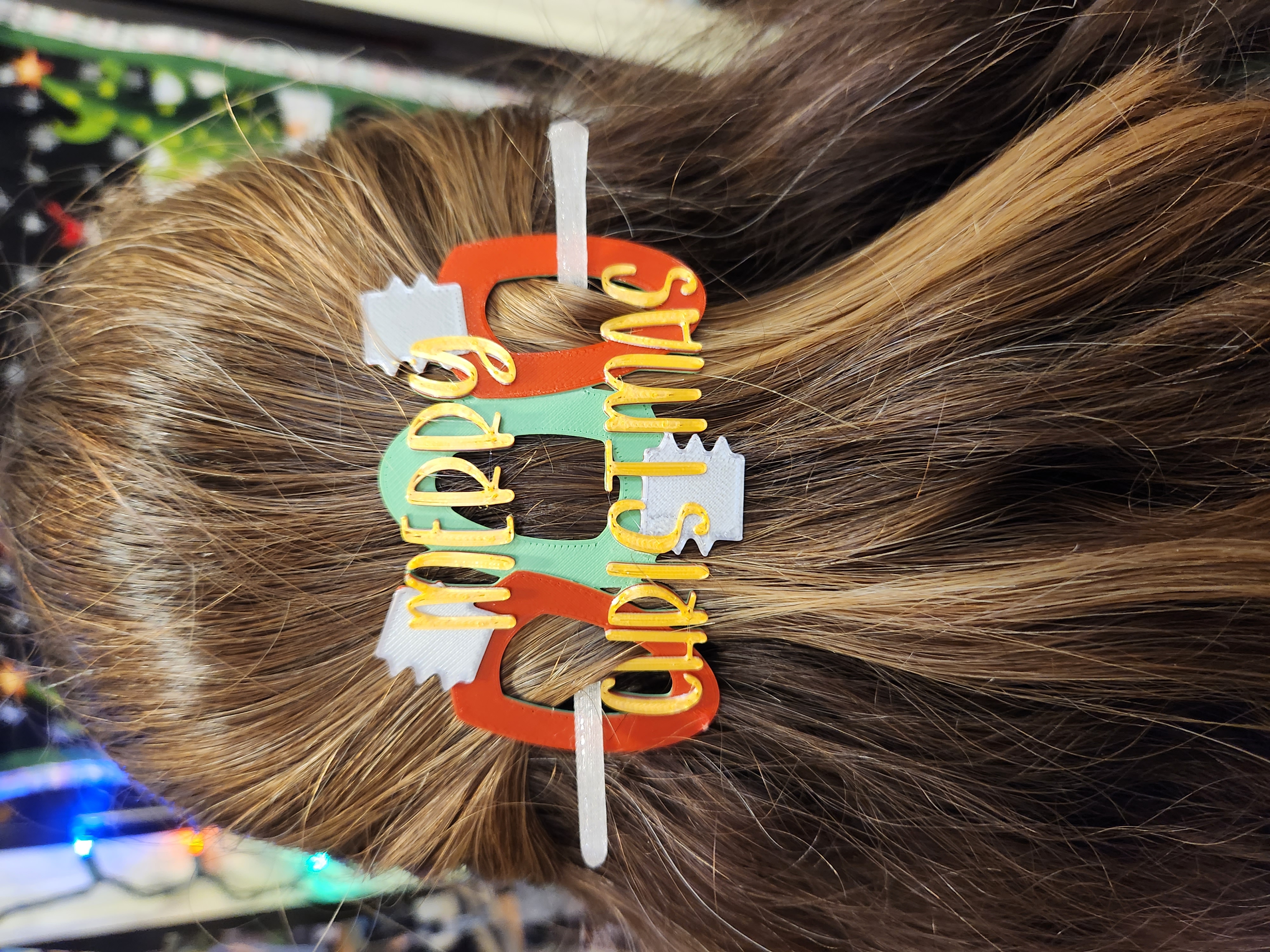 Christmas Lights Hair Accessory