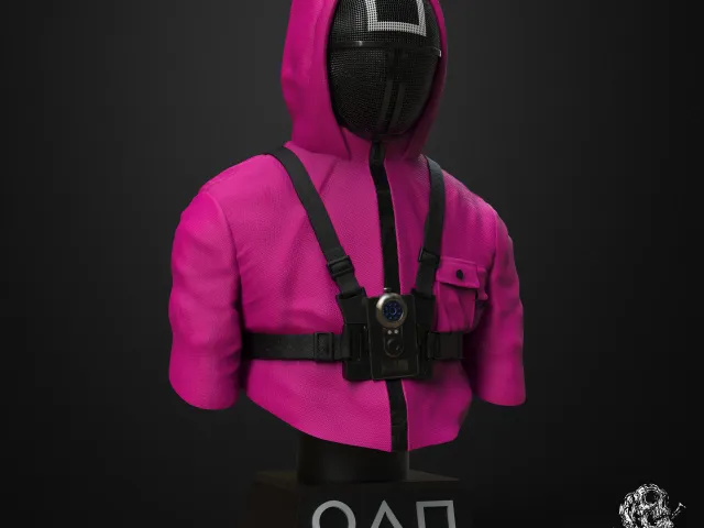 Squid Game Soldier Bust