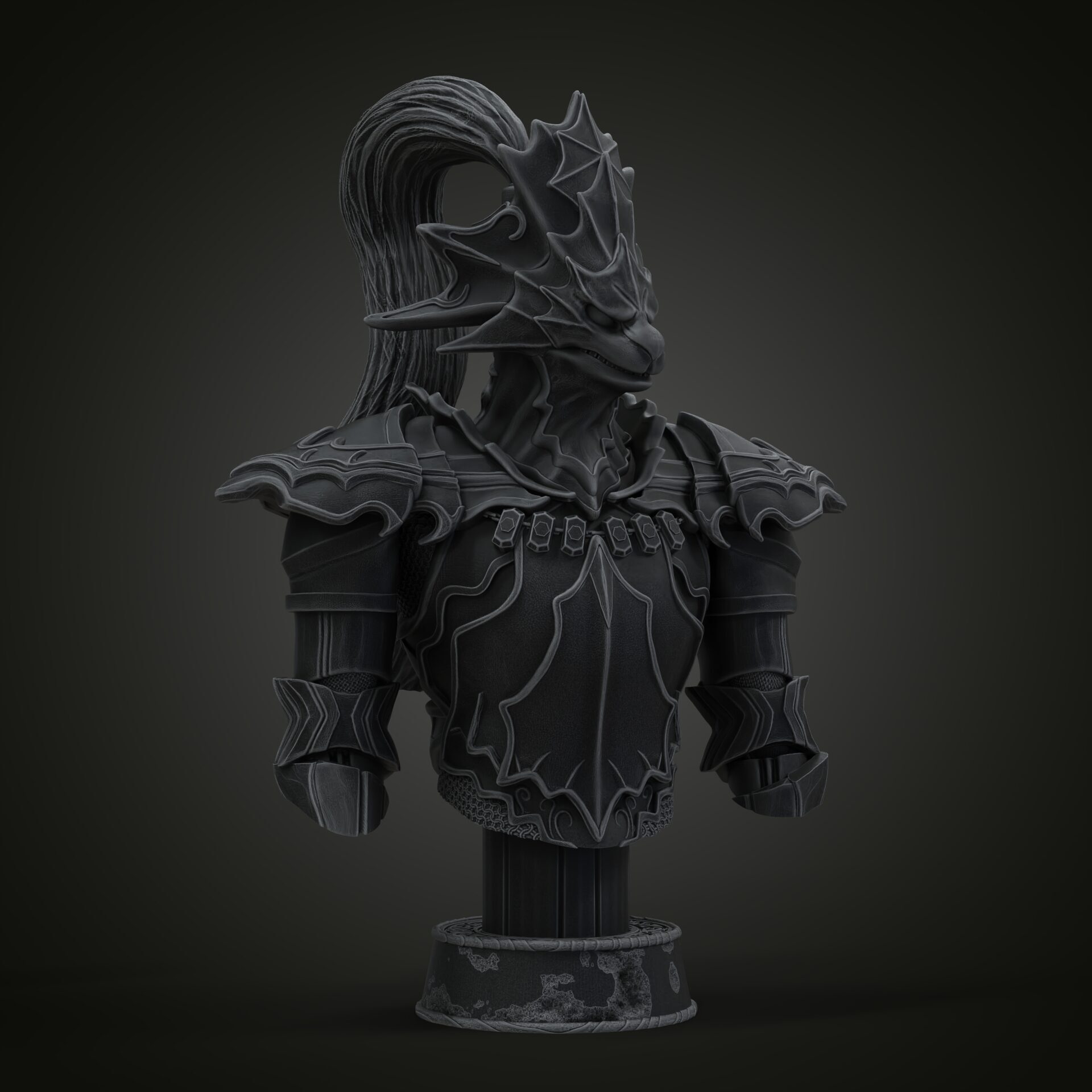 Dragon Slayer Ornstein Bust