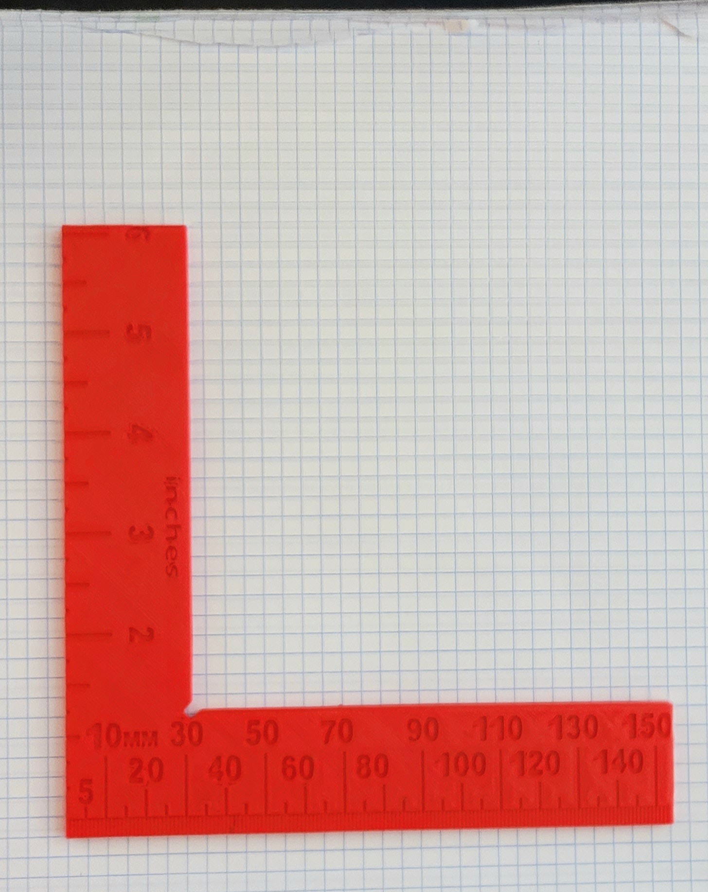 MM & inch 90⁰ angle ruler by Captain_May Download free STL model