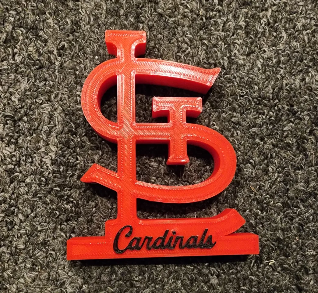 St. Louis Cardinals Desk Display by TacktiCal, Download free STL model