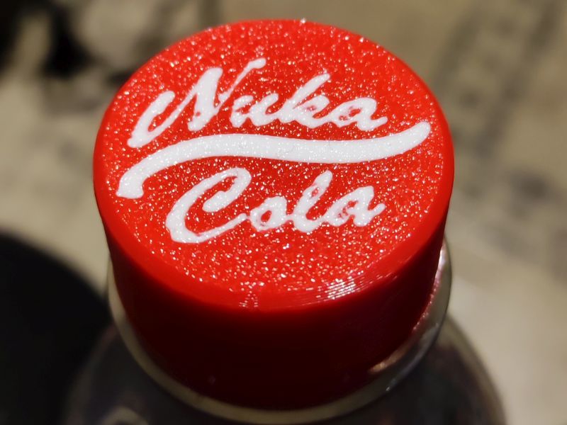 Nuka Cola Bottle Cap von ippe, Kostenloses STL-Modell herunterladen