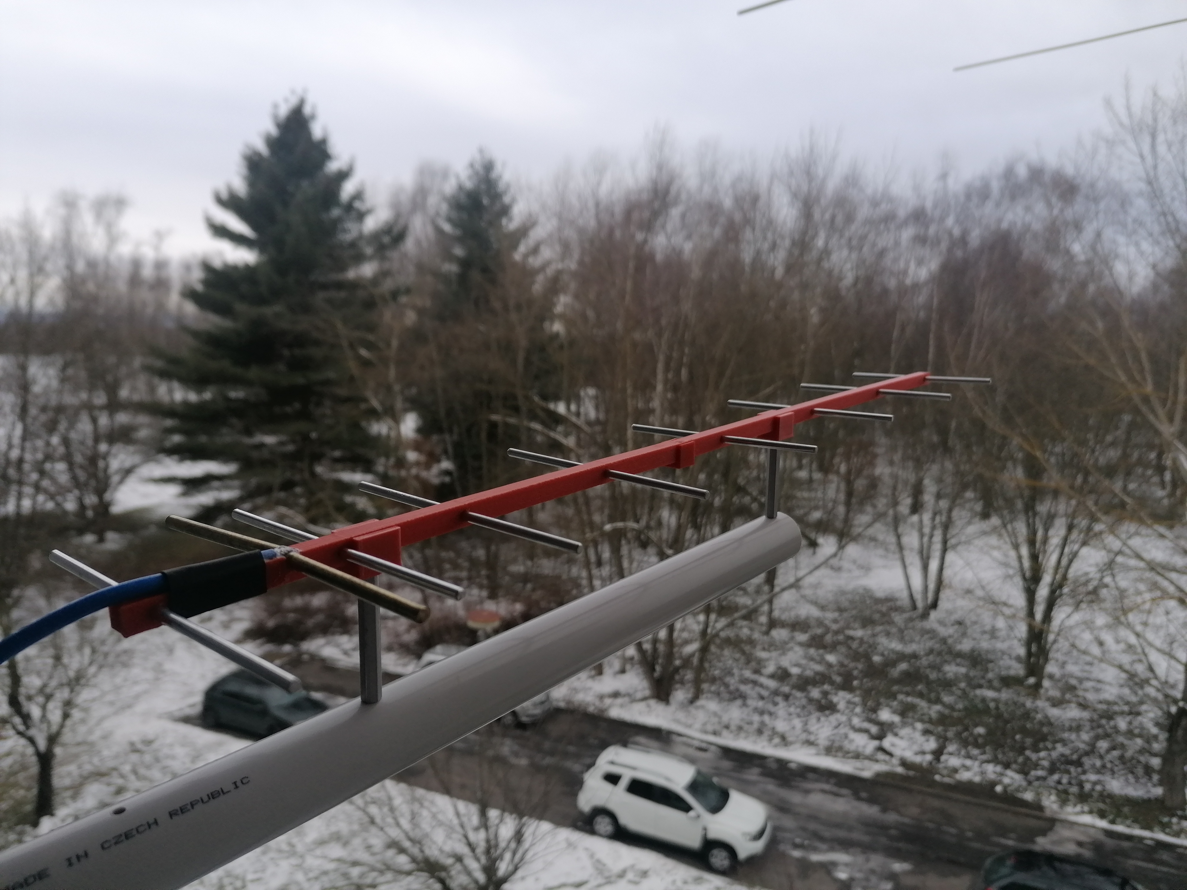 DG7YBN 9el Yagi antenna for 23cm (1296 MHz)