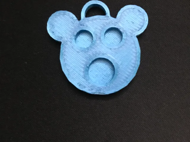 bear keychain