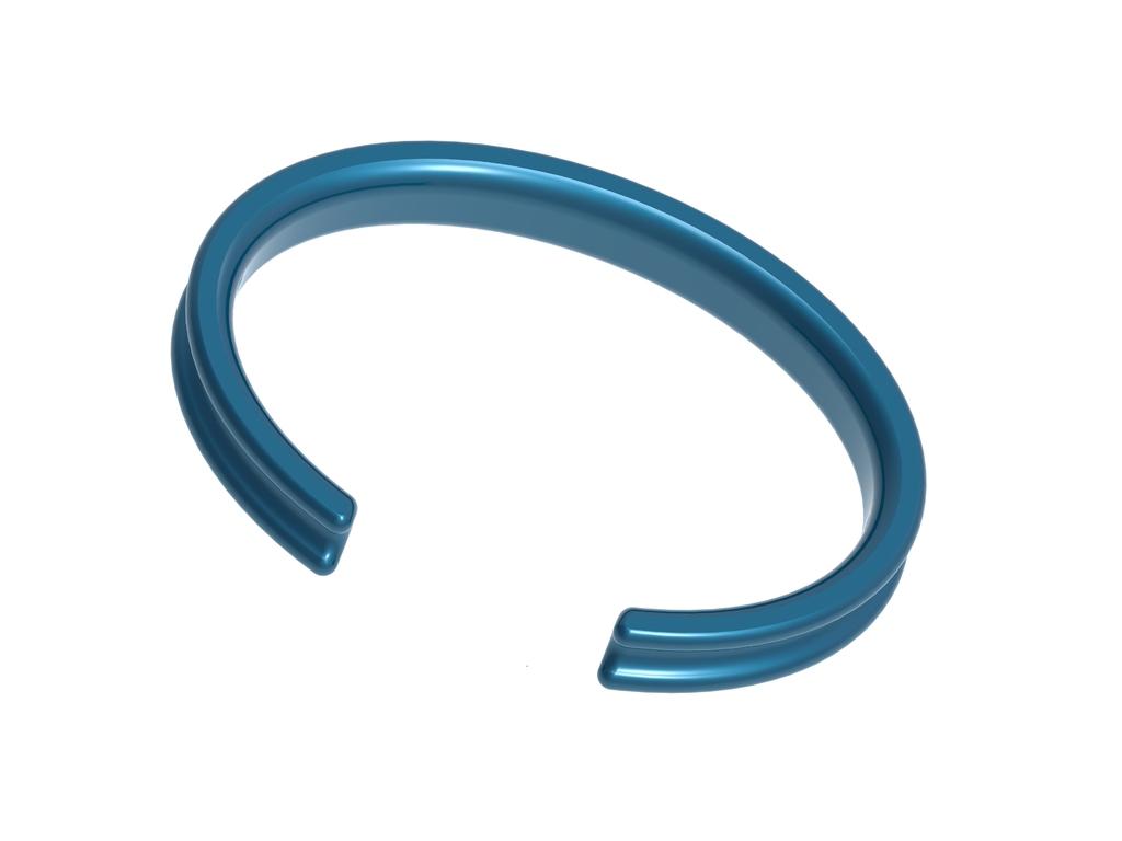 Ellipse hair Tie / band Bracelet for your wrist