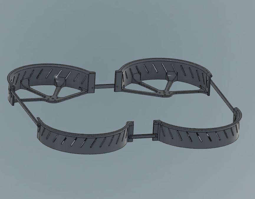 Prop guard for 5 inch CineWHOOP Quadcopter by Quicksilver Download