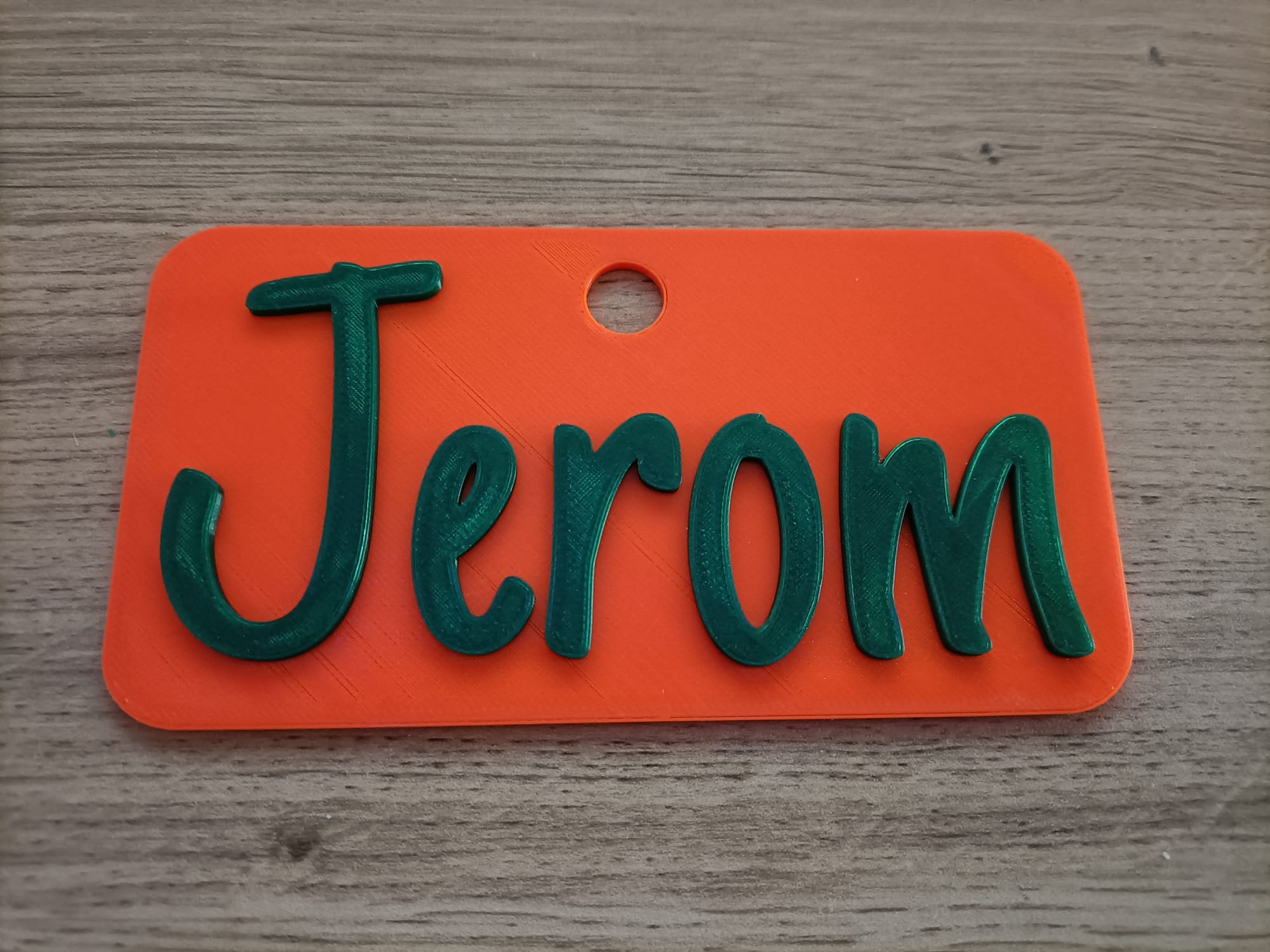 Jerom name tag
