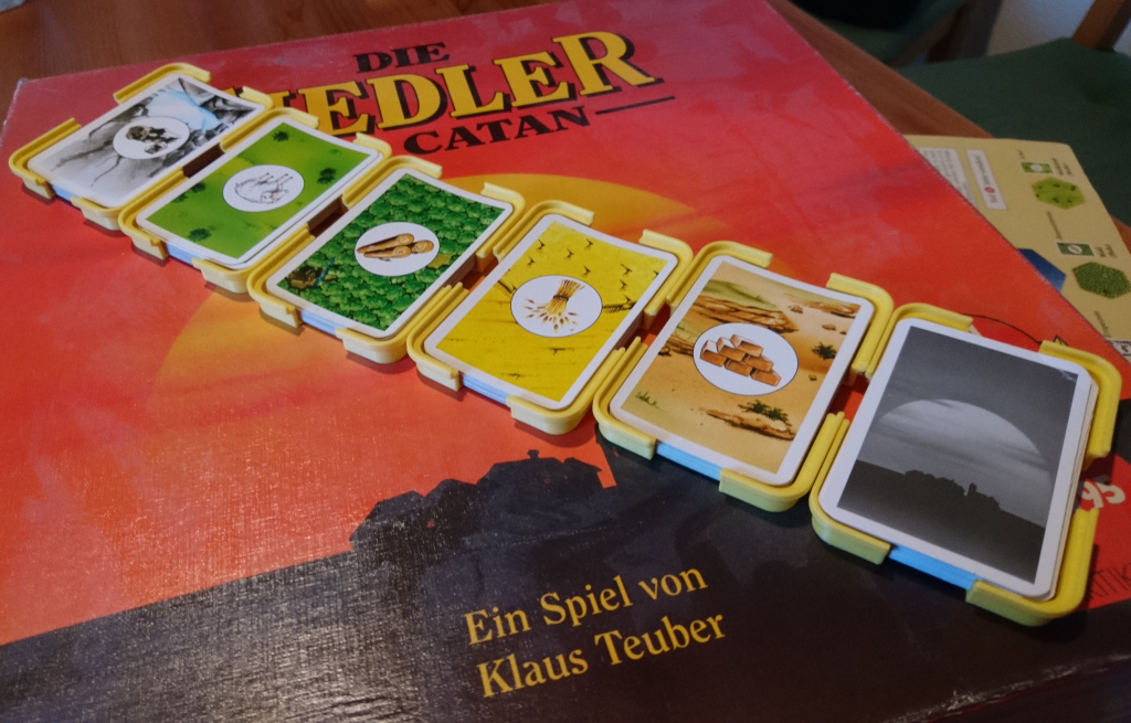 Stackable Catan Card Organizer (enhanced) - English and German version ...