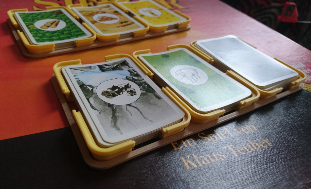 Stackable Catan Card Organizer (enhanced) - English and German version ...