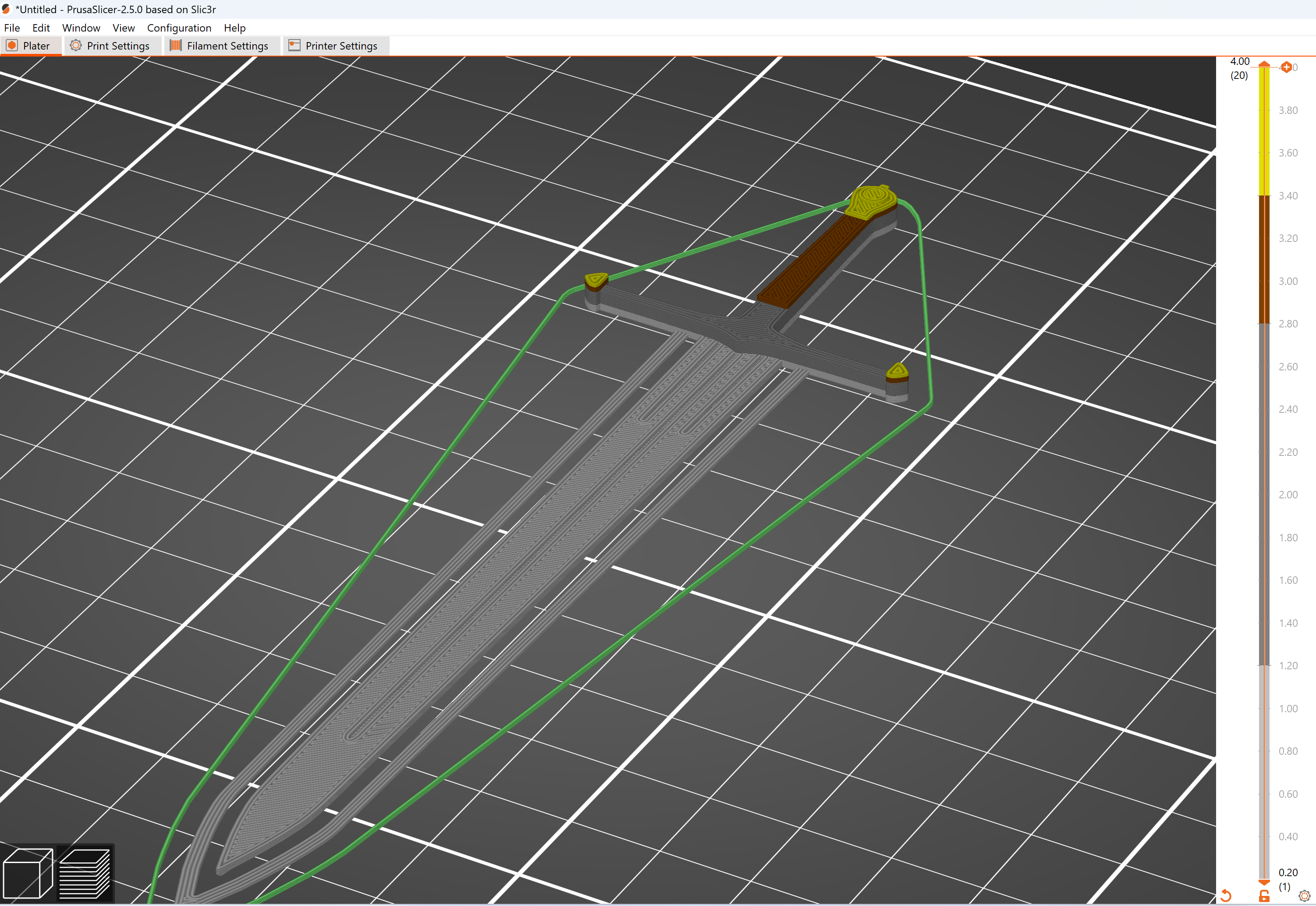 Ned Stark's Sword Ice from Game of Thrones Bookmark by CGS Models ...