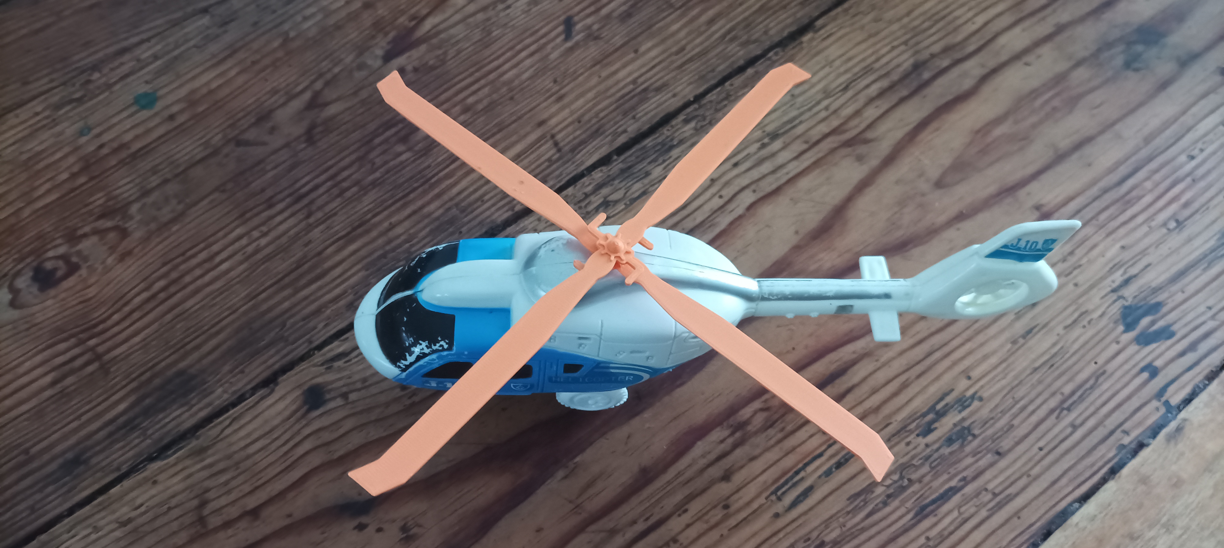 Pales pour hélicoptère pour axe de 1.5 mm de diamètre by Etno712