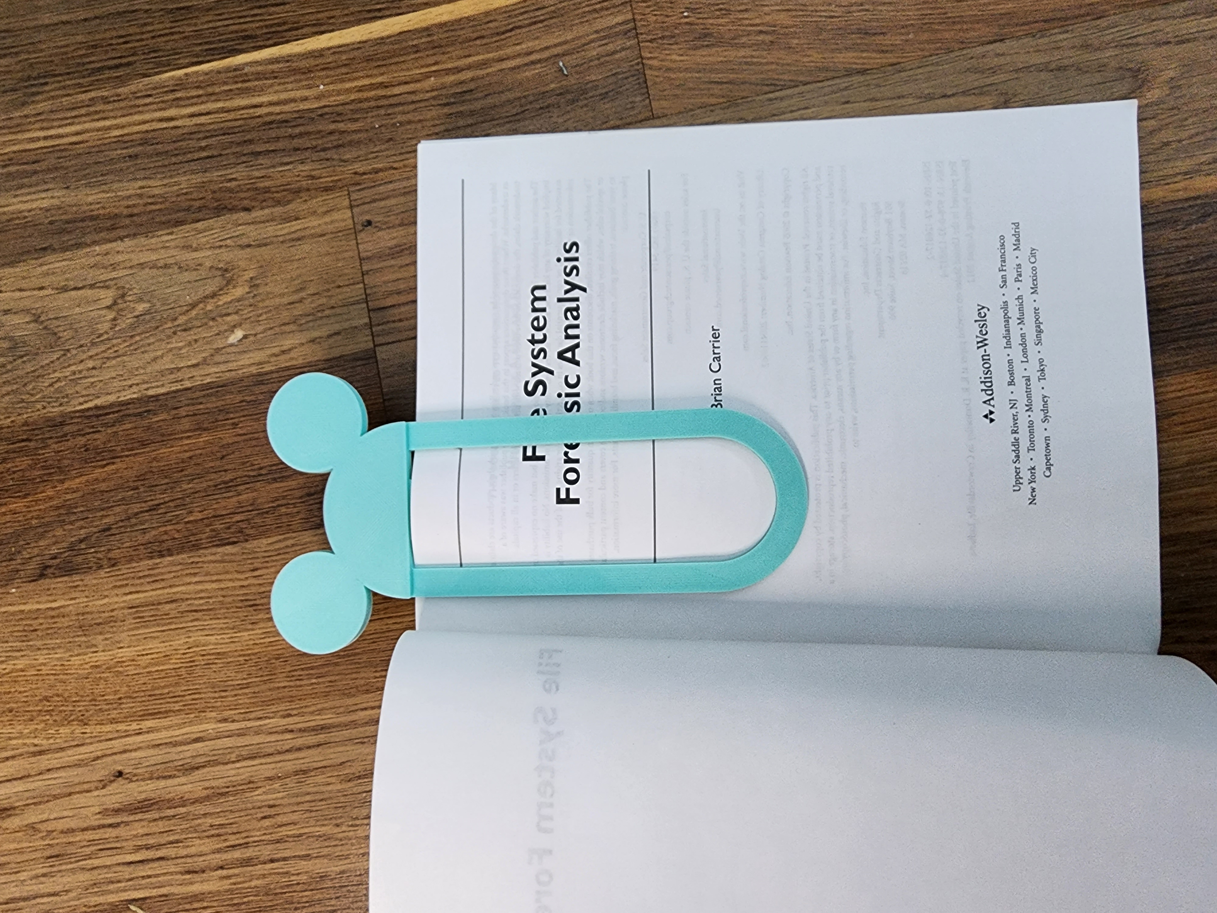 Mickey Mouse Ears Bookmark