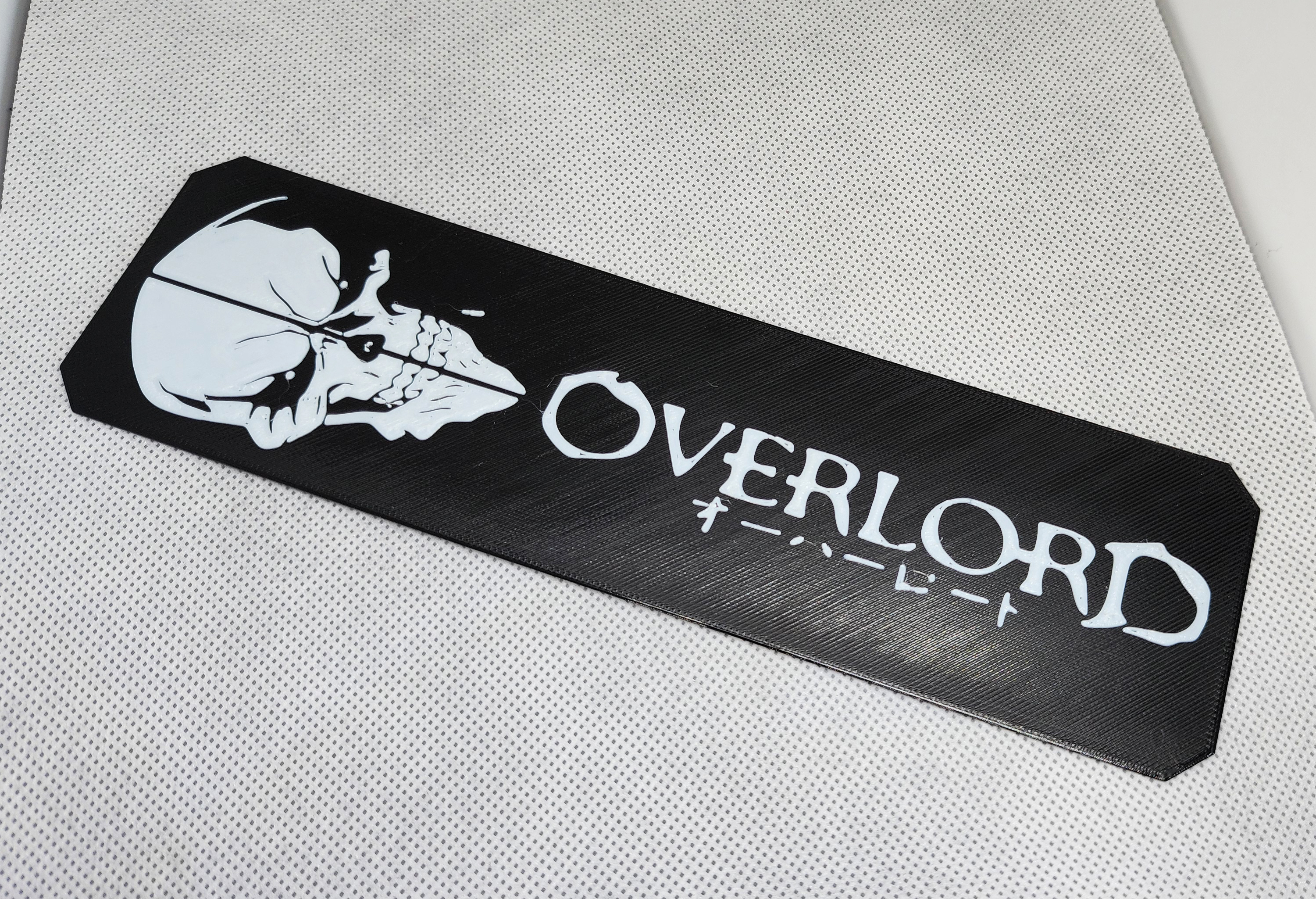 Overlord Bookmark - 2 color