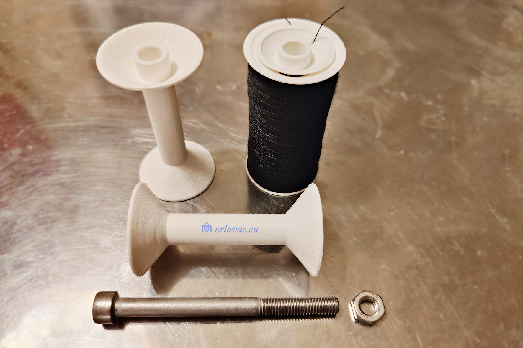 Sewing Machine Thread Spool by Marin Download free STL model