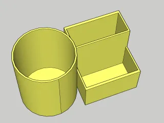 ORGANIZER PORTAPENNE by Giovanni1954, Download free STL model