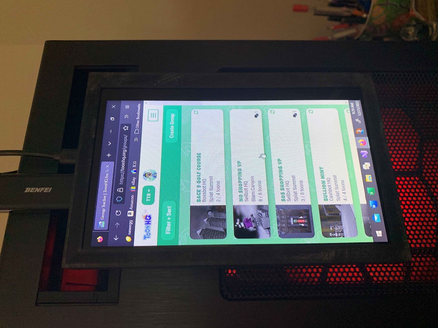 CD drive monitor