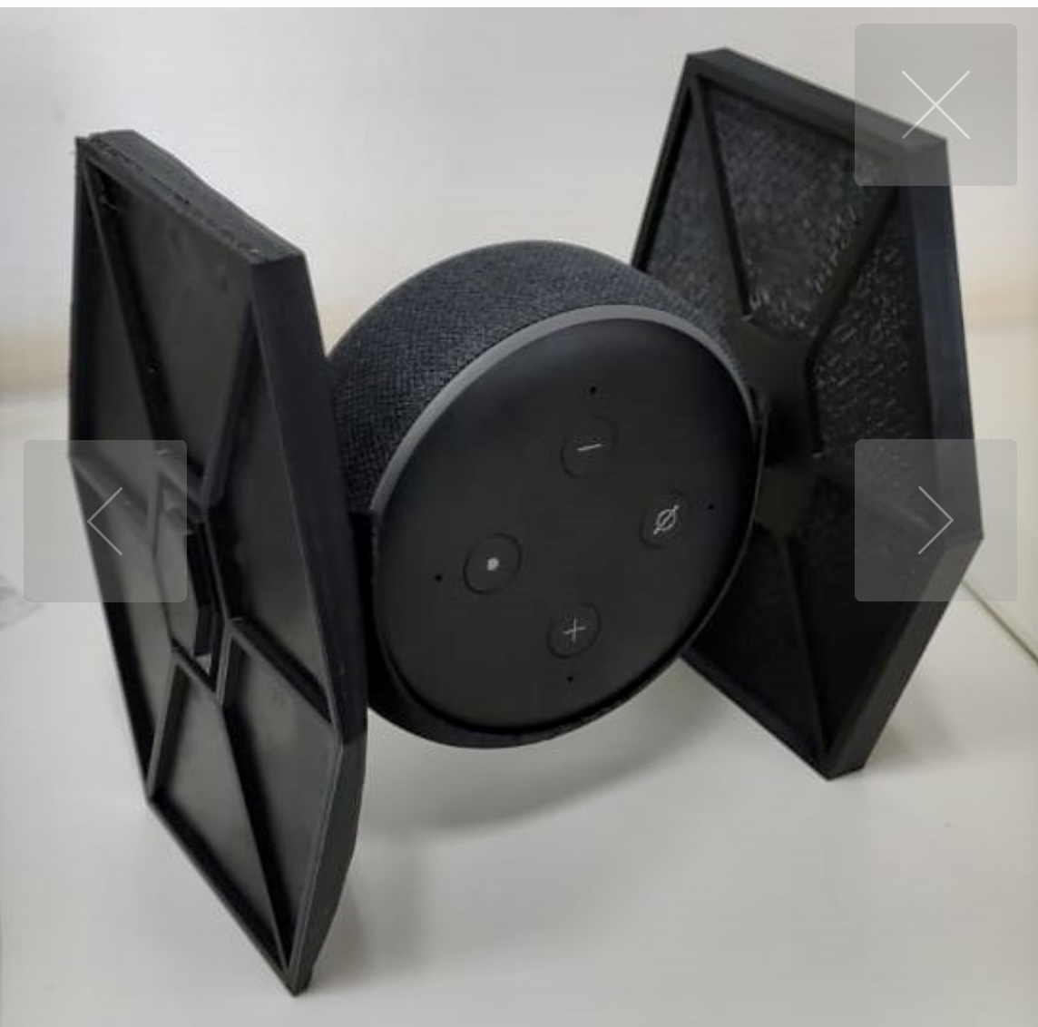 Support d'enceinte  Echo Dot 4e ou 5e génération inspiré de Star Wars  Tie Fighter Imprimé en 3D -  Canada