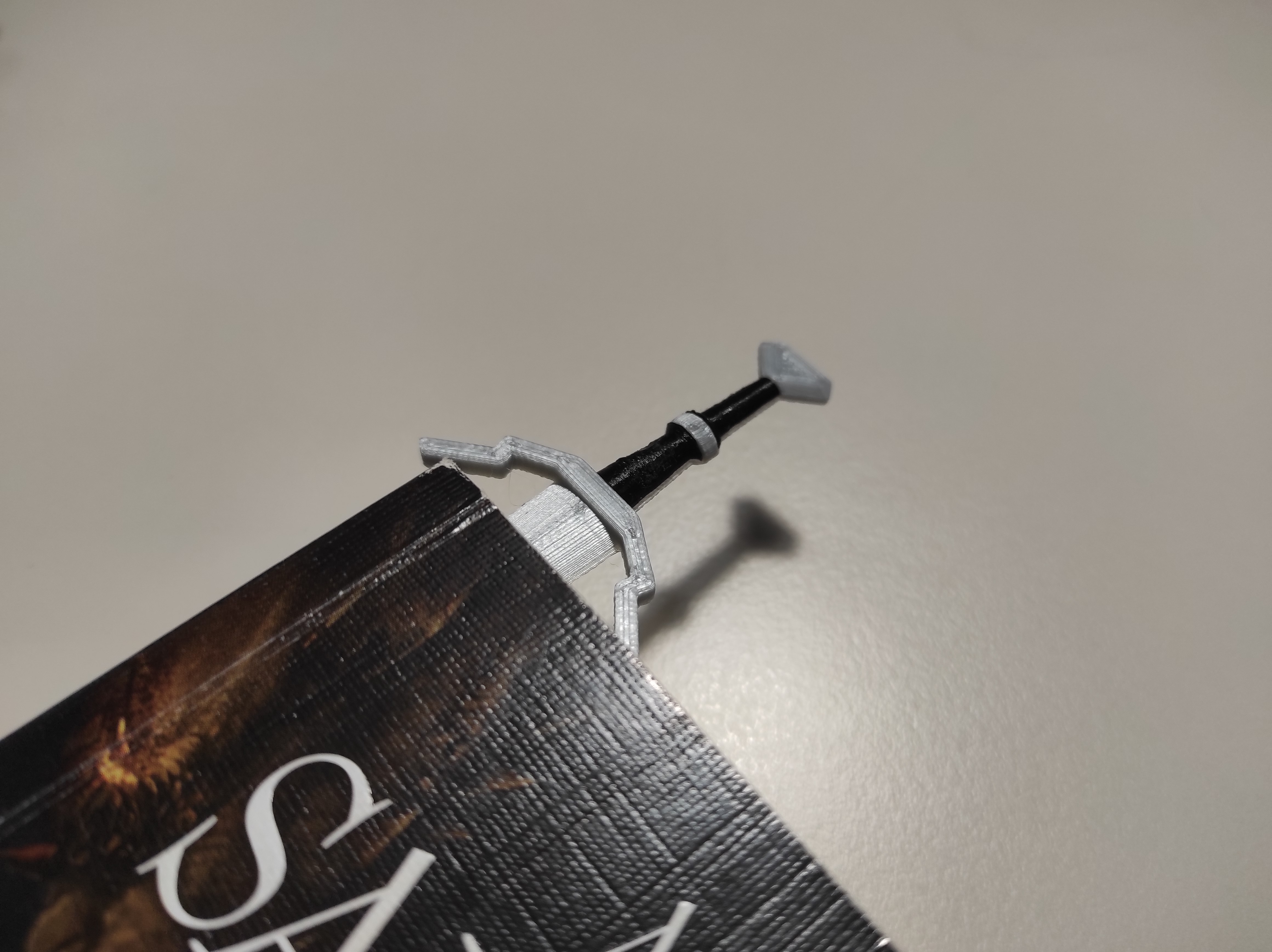 Miniatura 2 do modelo 3D The Witcher Swords Bookmarks