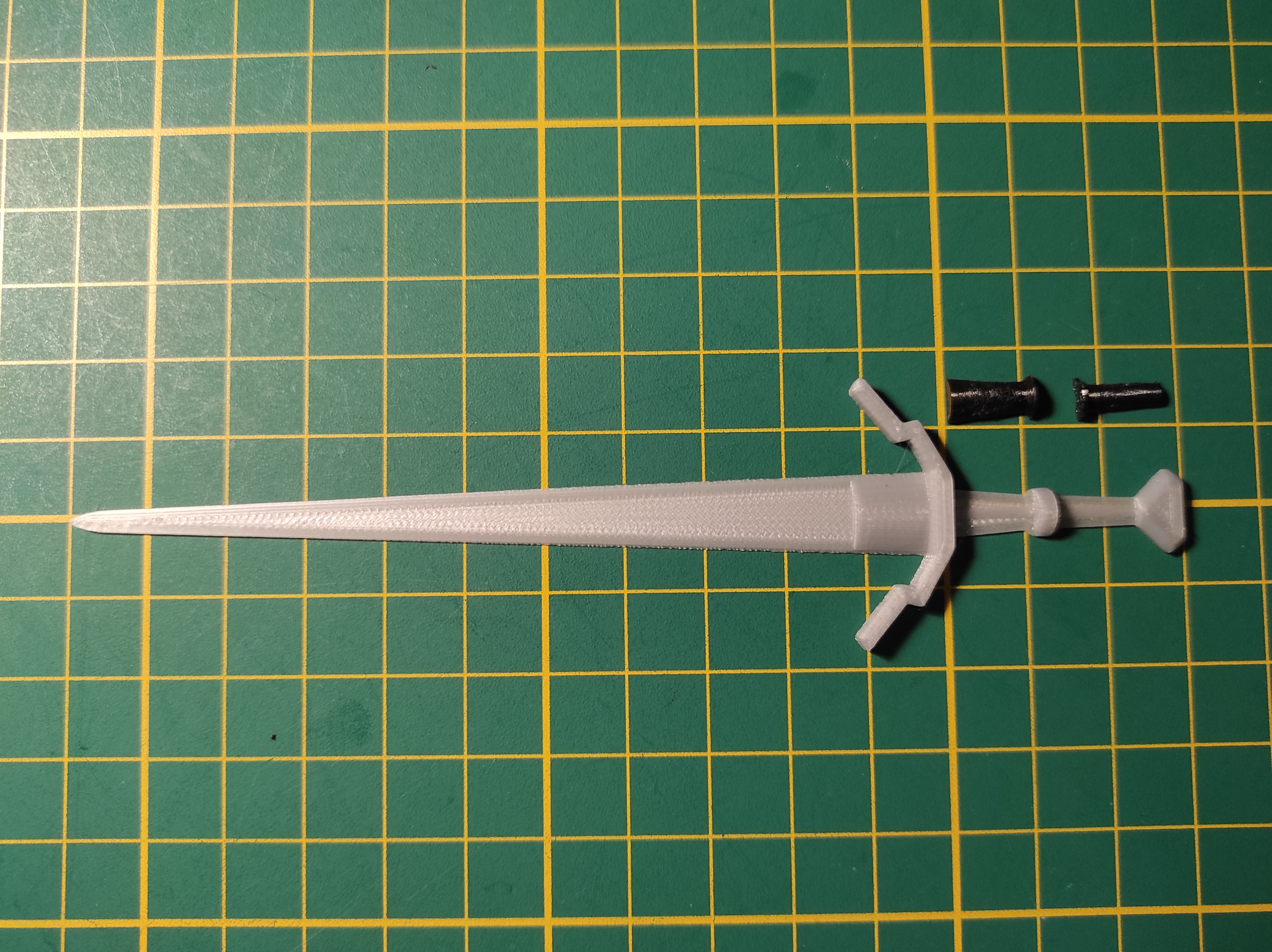 Miniatura 5 do modelo 3D The Witcher Swords Bookmarks