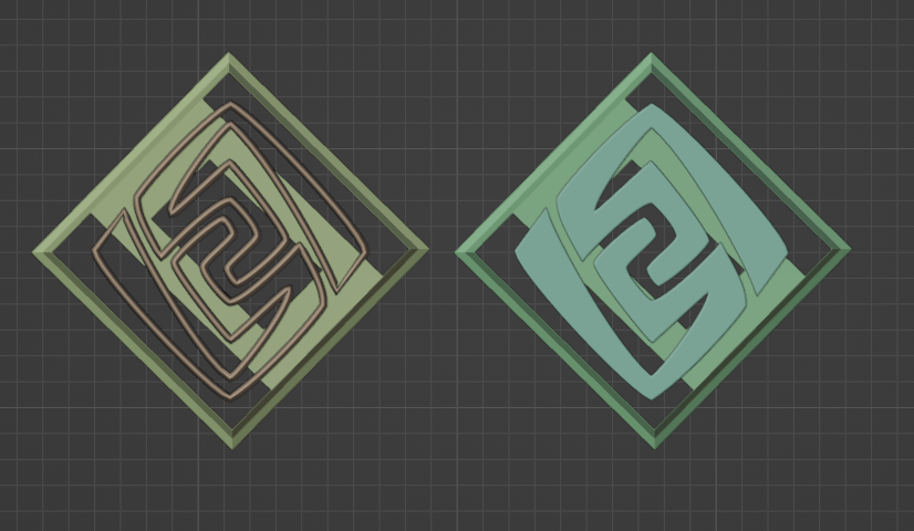 Cookie Cutter Geo Genshin Impact full and imprint