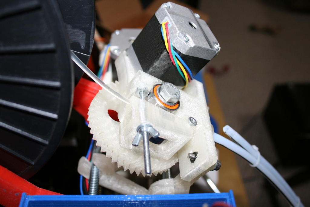 Prusa Bowden Extruder Top-Mount v2 by Josh McCullough | Download free ...
