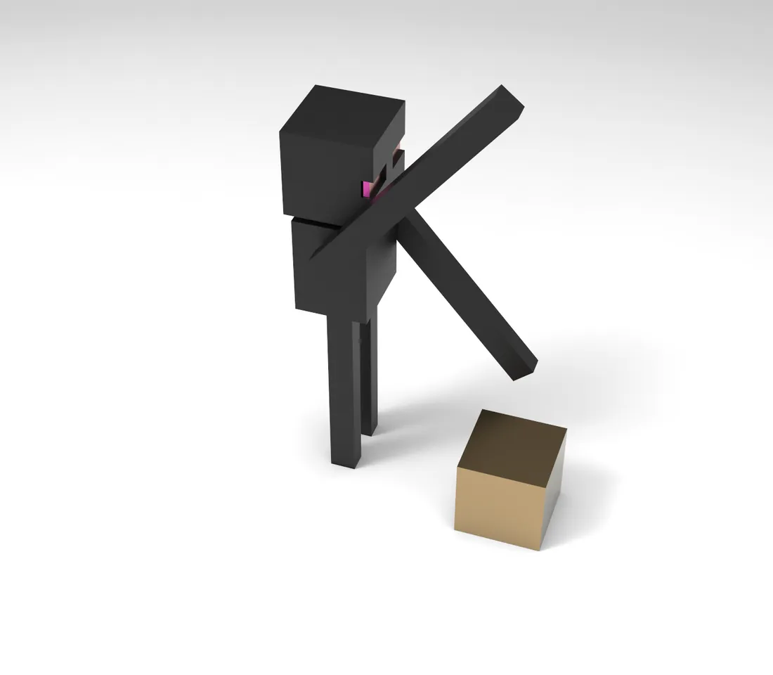 ENDERMAN by Jarda Linek | Download free STL model | Printables.com