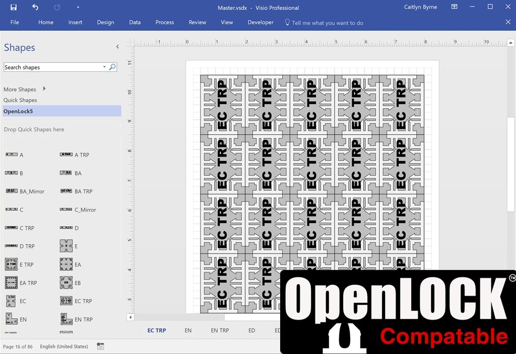 OpenLOCK 5 Print and Plan