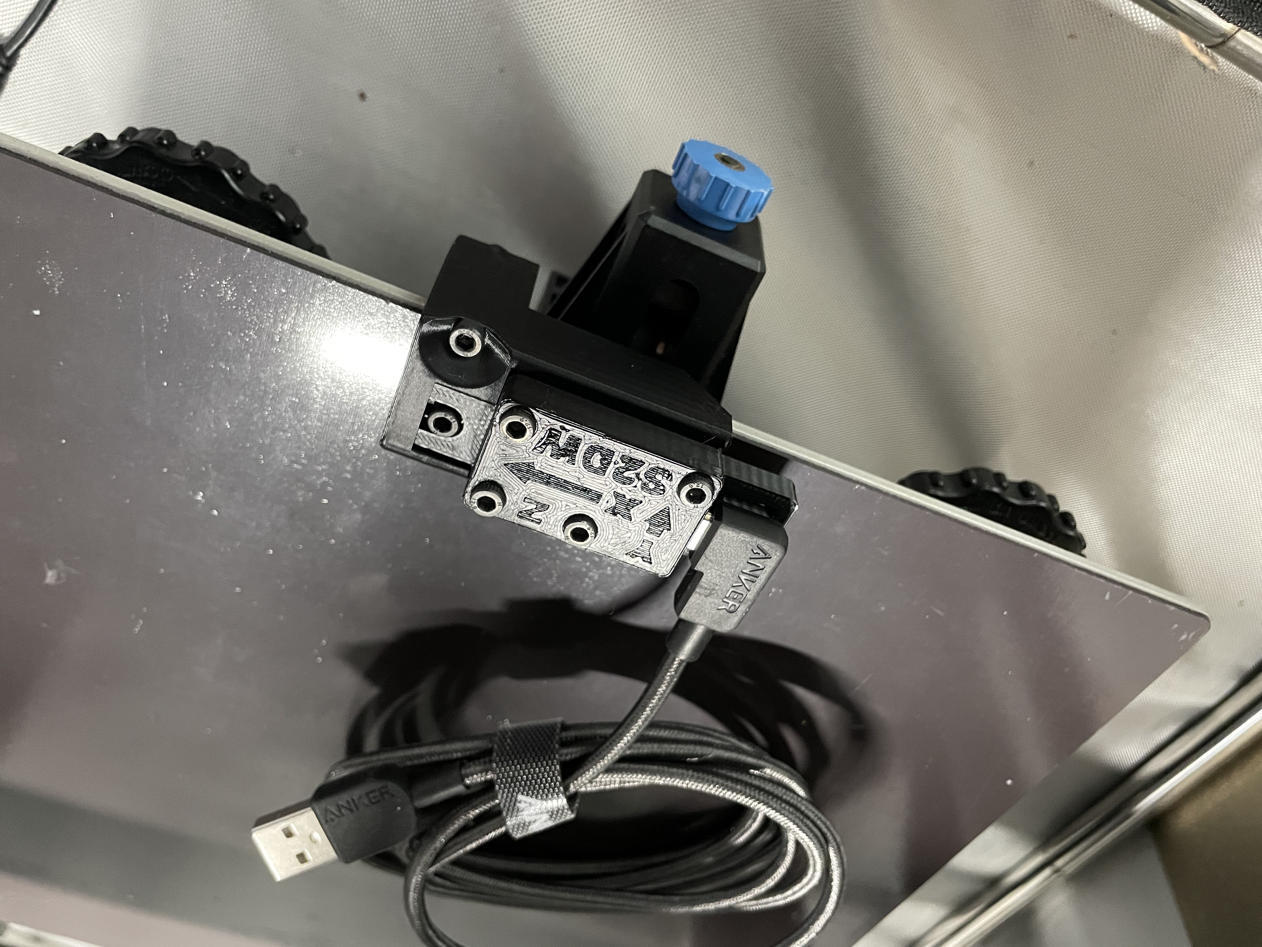 HOTSWAP SPRITE EXTRUDER BTT LIS2DW / ADXL45 MOUNT for X and Y INPUT SHAPING