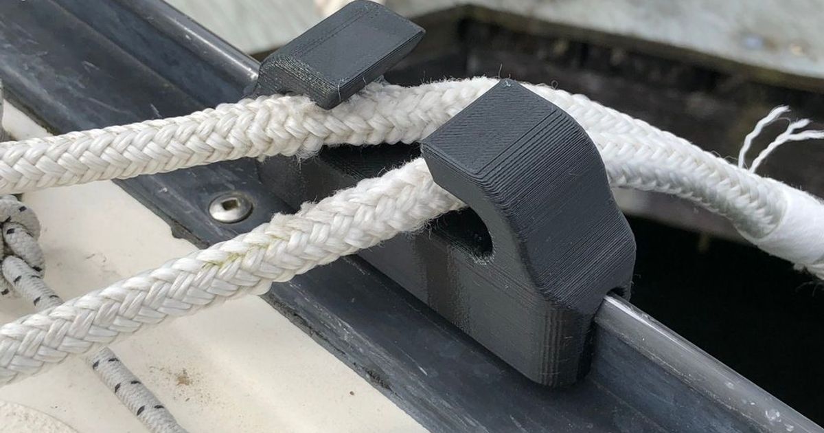 Sailboat Mooring Chock by Peel | Download free STL model | Printables.com