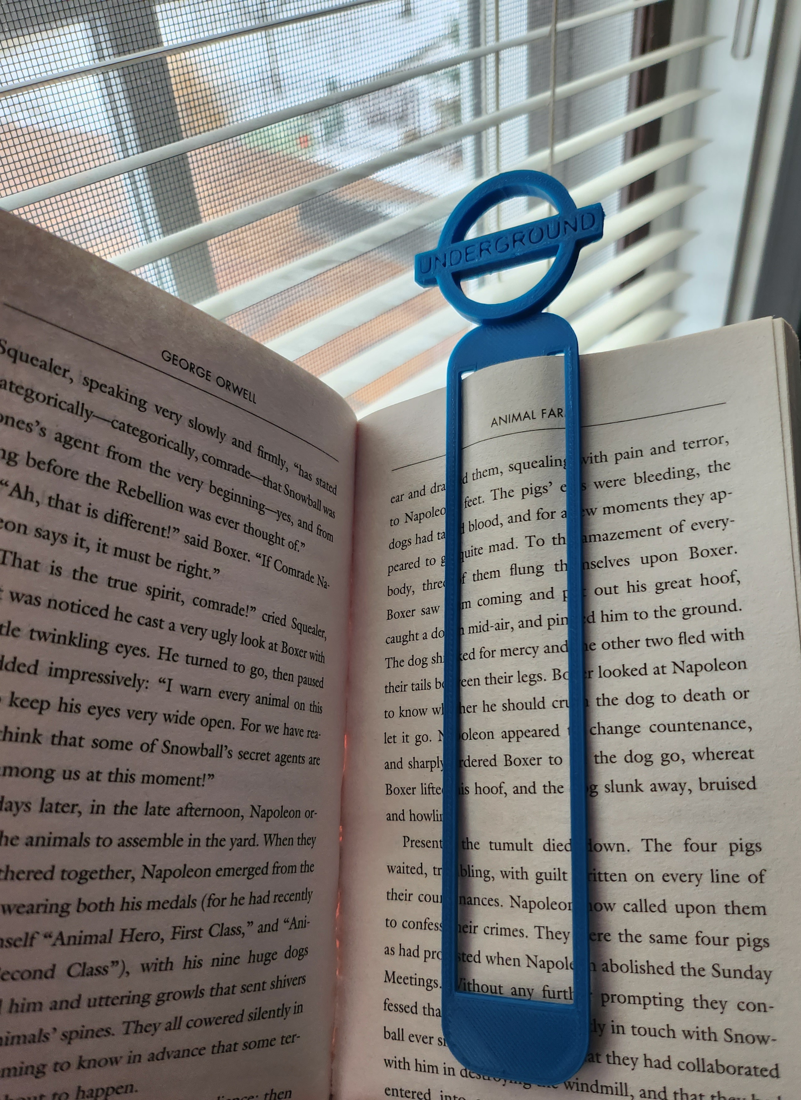 London Underground Bookmark