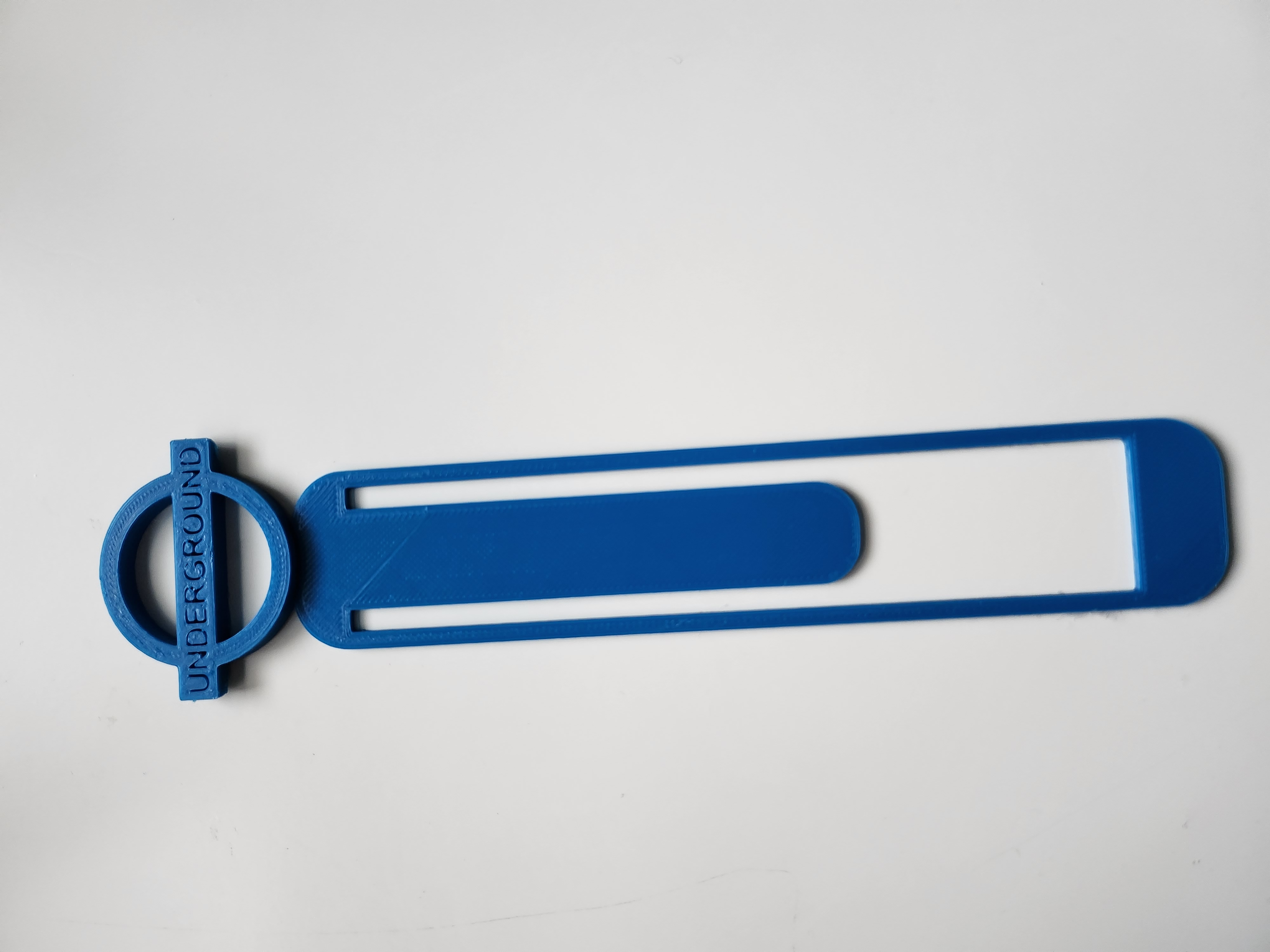 London Underground Bookmark by rn2027 Download free STL model