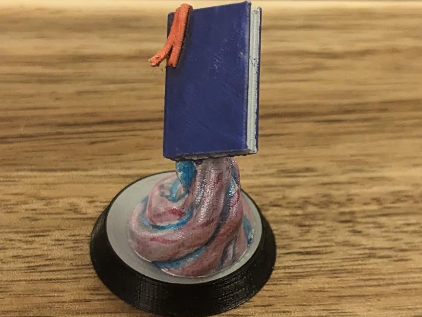 Floating Book