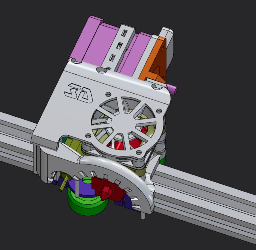 Ender3 V2 Spider DirectDrive Carriage